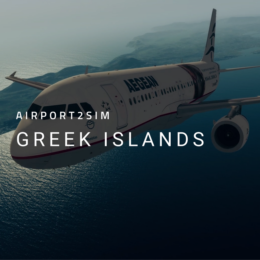 Airport2Sim Greek Islands