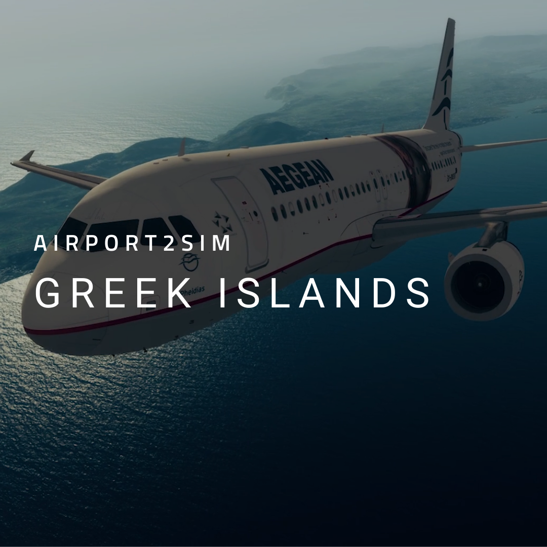 Airport2Sim Greek Islands