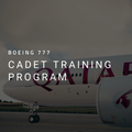 Boeing 777 Cadet Training Program